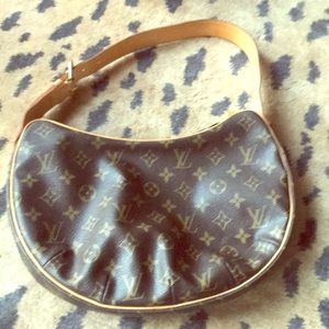 Louis Vuitton small, ziptop shoulder bag